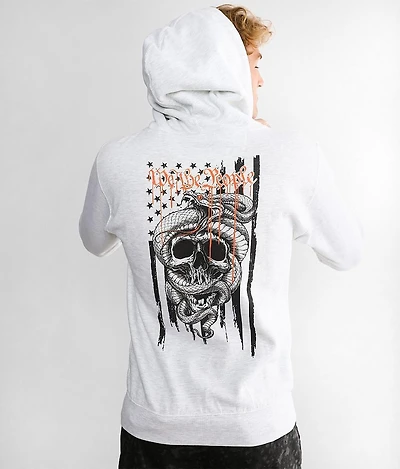 Wrapped Flag Hooded Sweatshirt