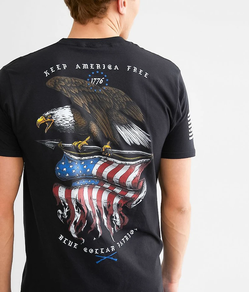 Blue Collar Eagle T-Shirt