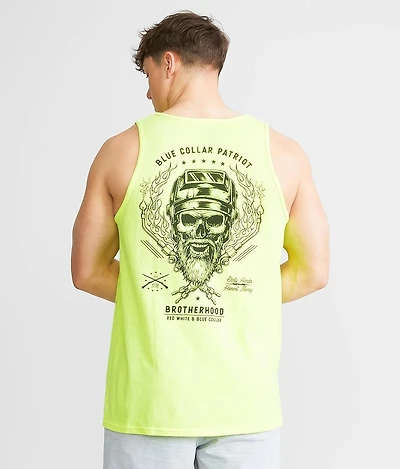 Blue Collar Spark Tank Top