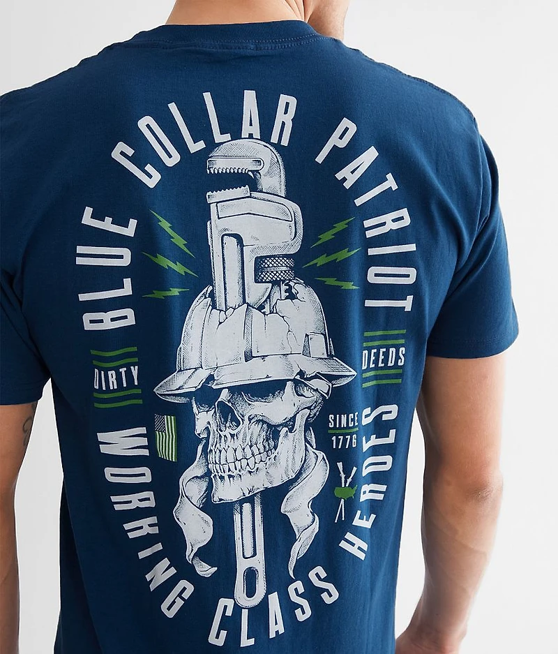 Blue Collar Dirty Deeds T-Shirt