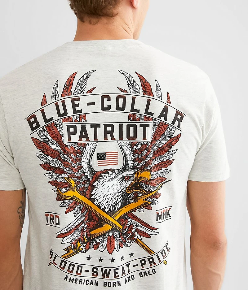 Blue Collar Blood Sweat Pride T-Shirt