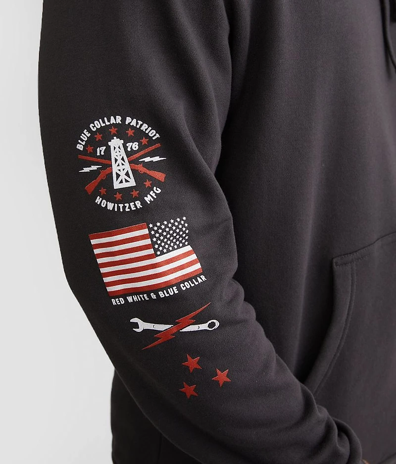 Blue Collar Patriot Hooded Sweatshirt