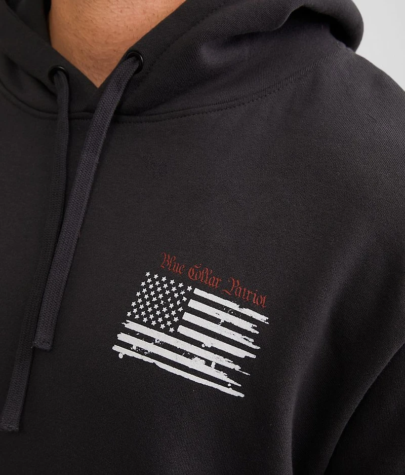 Blue Collar Patriot Hooded Sweatshirt