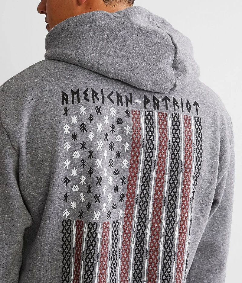 Viking Flag Hooded Sweatshirt