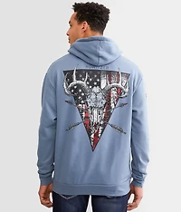 Deer Flag Hooded Sweatshirt