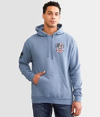 Deer Flag Hooded Sweatshirt