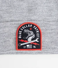 Blue Collar Patriot Beanie