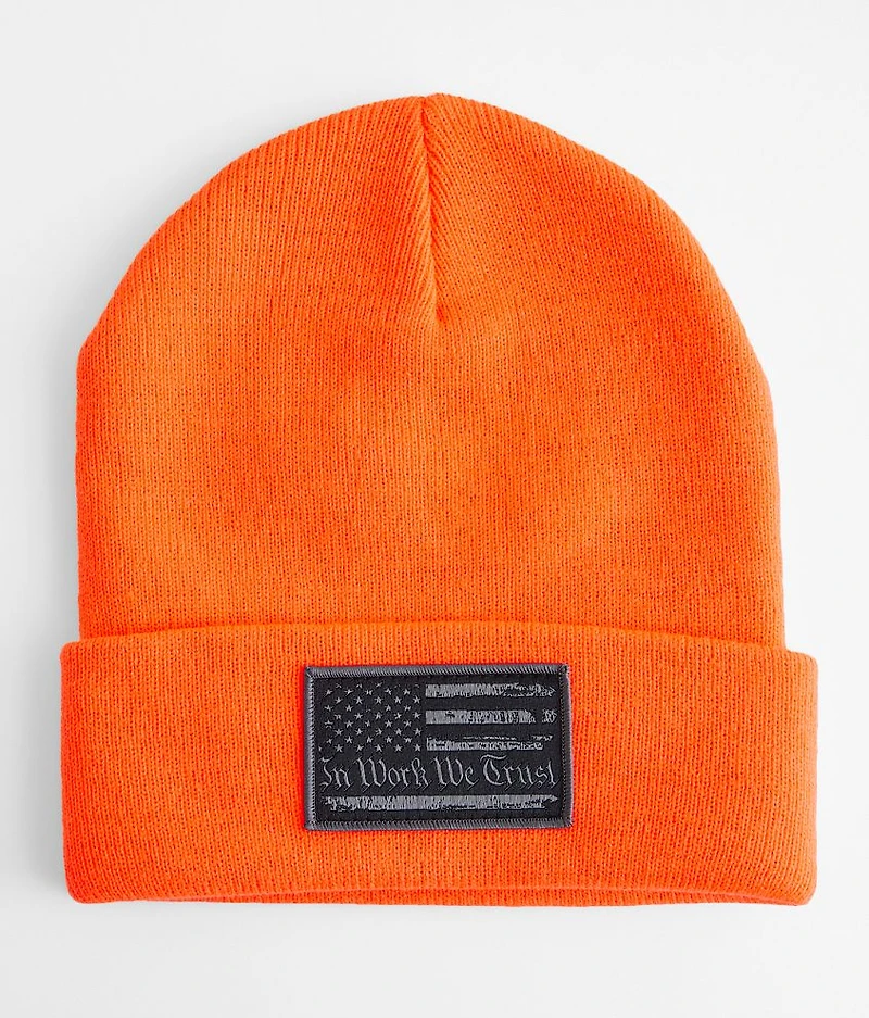 In Work We Trust Beanie
