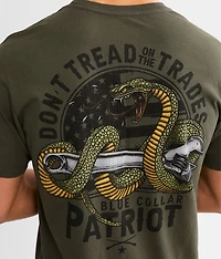 Blue Collar Don't Tread On The Trades T-Shirt