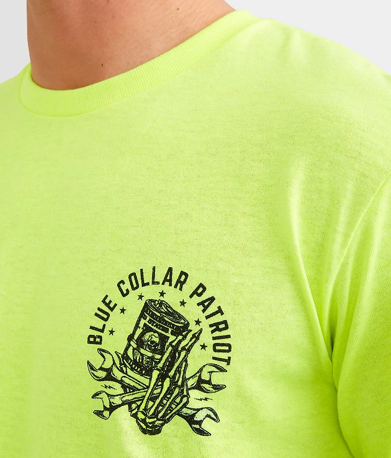Blue Collar Hard Work T-Shirt