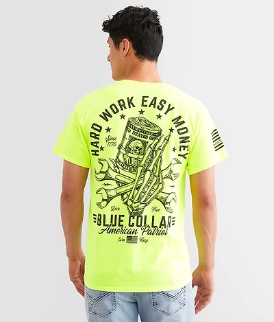 Blue Collar Hard Work T-Shirt