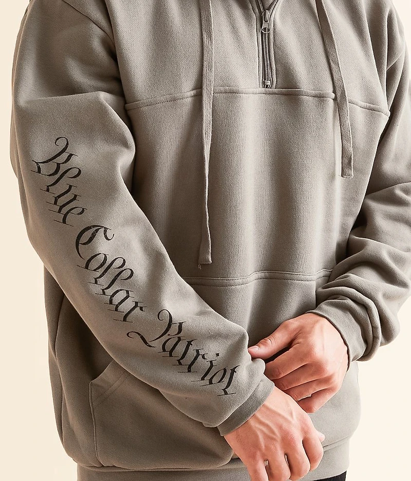 Blue Collar People Hooded Sweatshirt