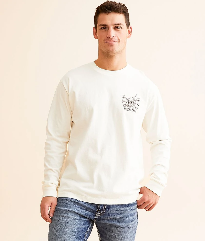 Blood Sweat Pride Blue Collar T-Shirt