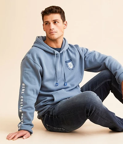 Choke Hold Blue Collar Hooded Sweatshirt