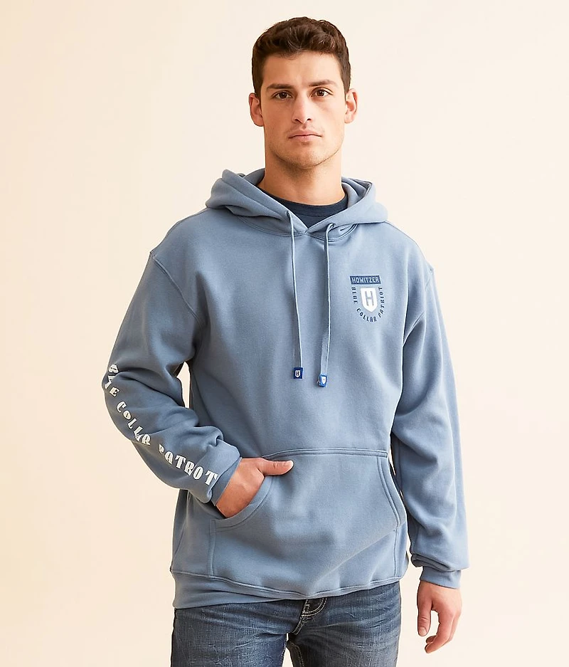Choke Hold Blue Collar Hooded Sweatshirt