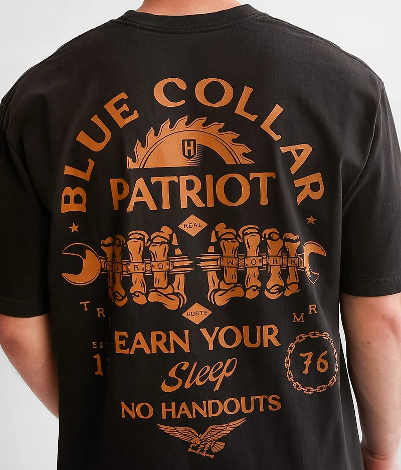 Blue Collar Knuckles T-Shirt