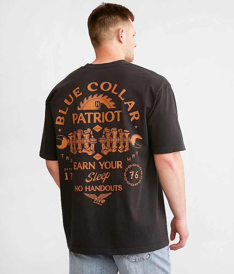 Blue Collar Knuckles T-Shirt