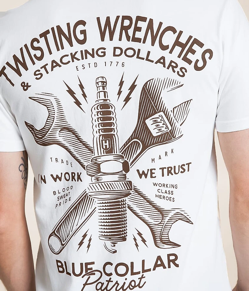 Blue Collar Sparked T-Shirt