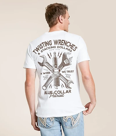 Blue Collar Sparked T-Shirt