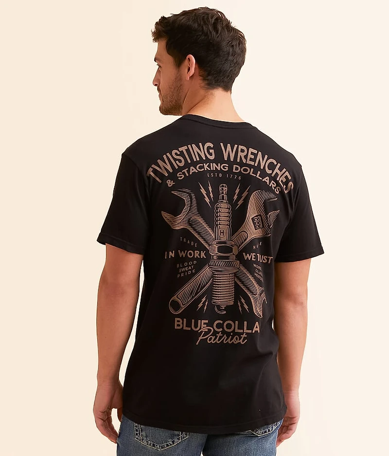 Blue Collar Sparked T-Shirt