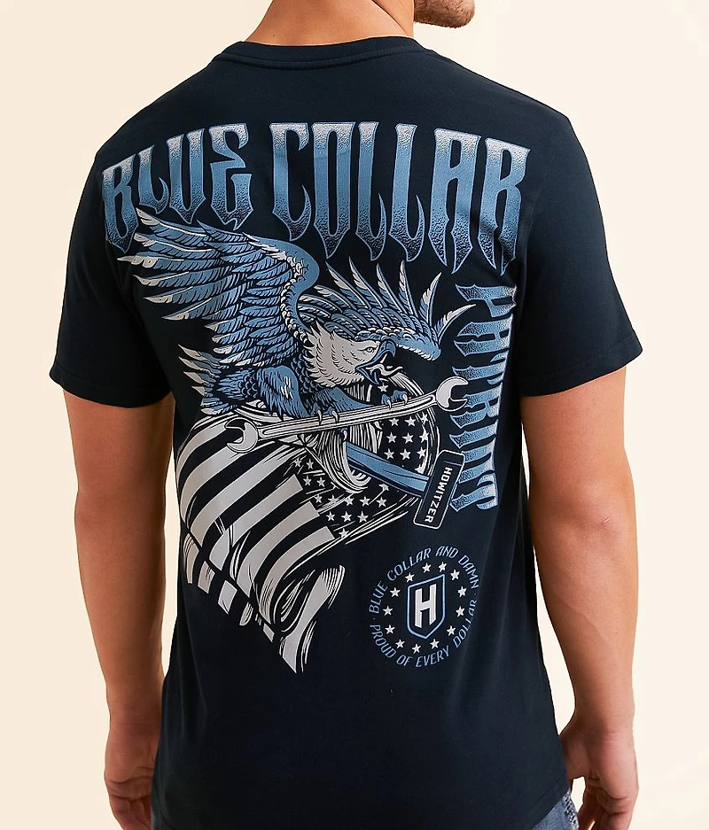 Blue Collar Born Tough T-Shirt