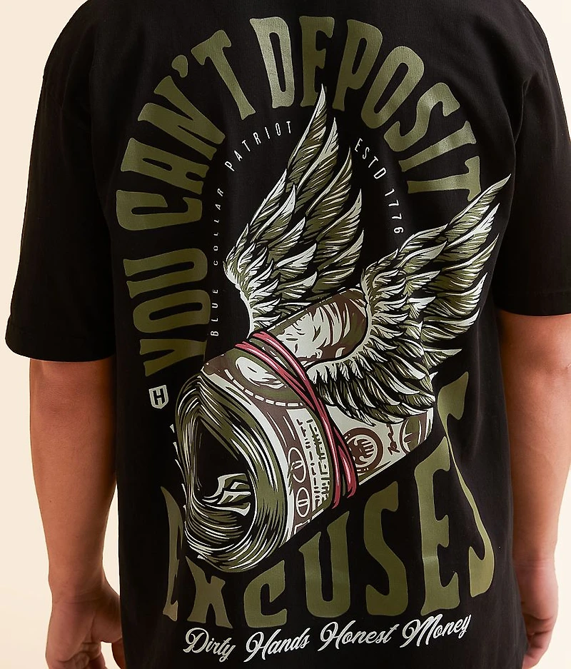 Blue Collar No Excuses T-Shirt
