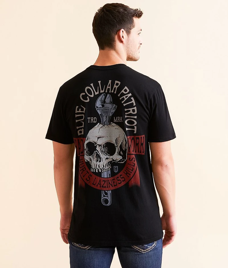 Blue Collar Laziness Kills T-Shirt