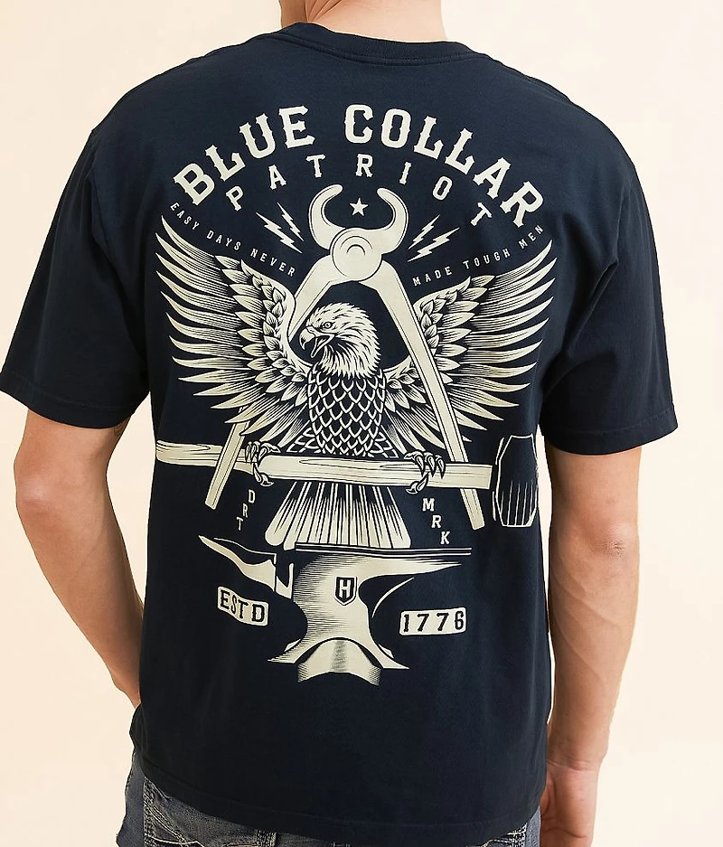Blue Collar Made Of Steel T-Shirt