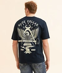 Blue Collar Made Of Steel T-Shirt