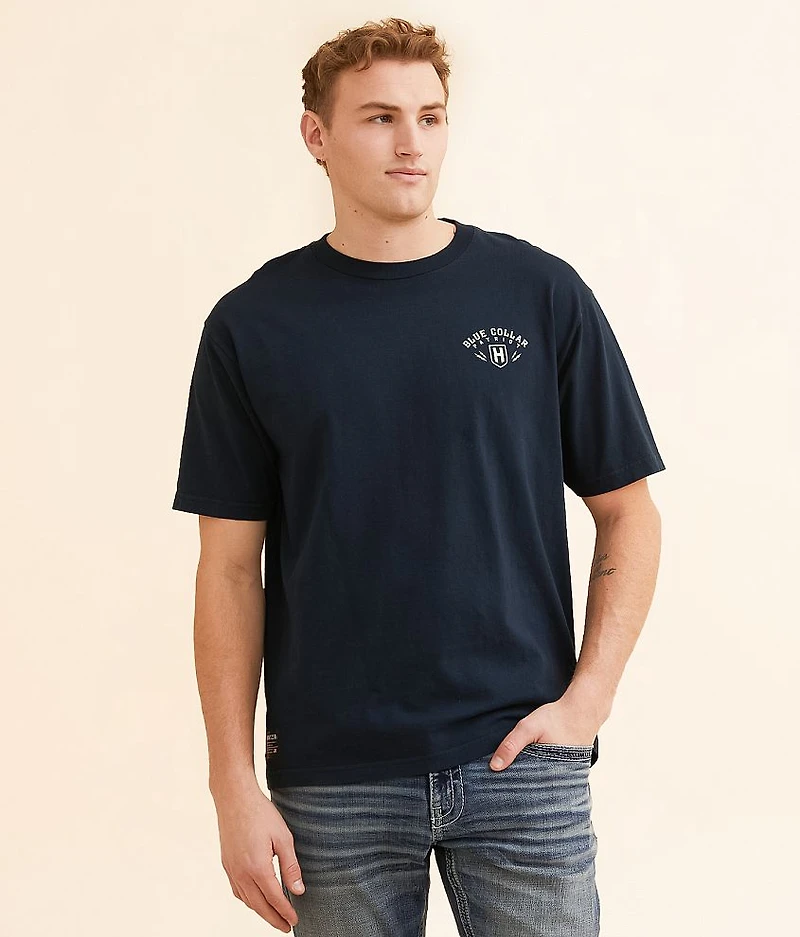 Blue Collar Made Of Steel T-Shirt