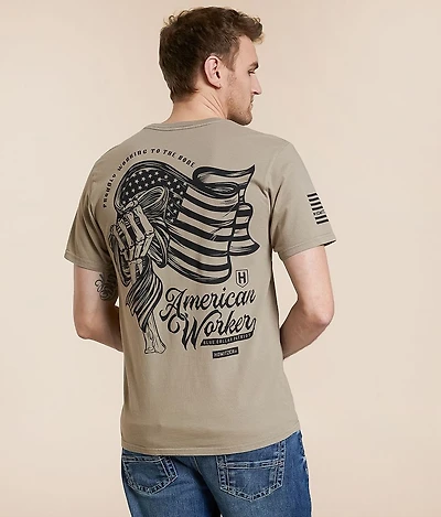 Blue Collar Death Grip T-Shirt