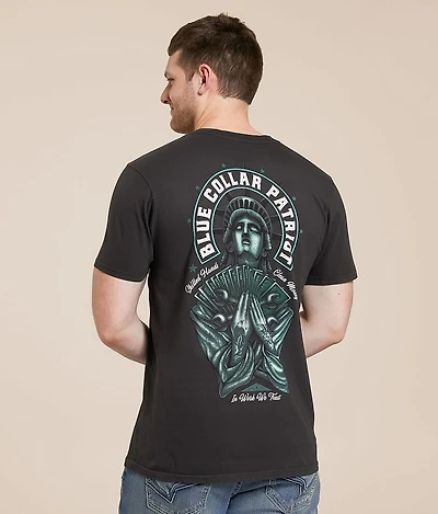 Blue Collar Skilled Hands T-Shirt
