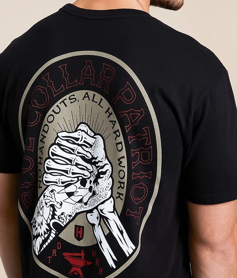 Blue Collar Bound By Blood T-Shirt