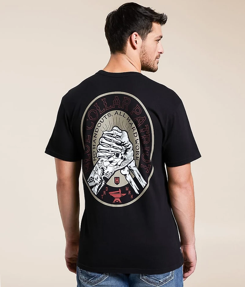Blue Collar Bound By Blood T-Shirt
