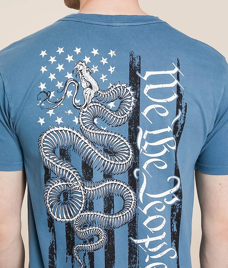 Bone Snake Flag T-Shirt