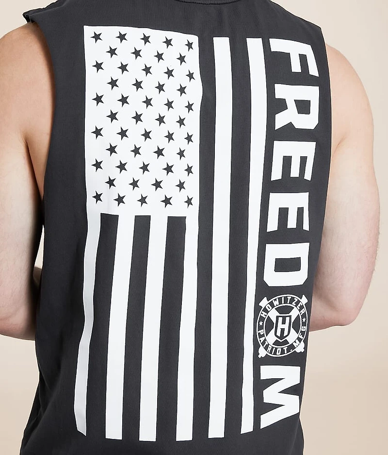 Freedom Muscle Tank Top