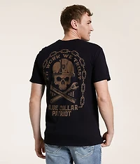 Blue Collar Double Crossed T-Shirt