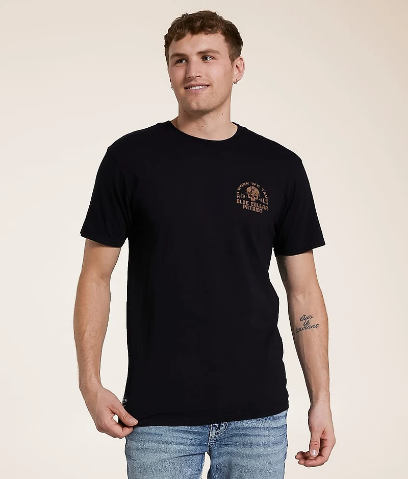 Blue Collar Double Crossed T-Shirt