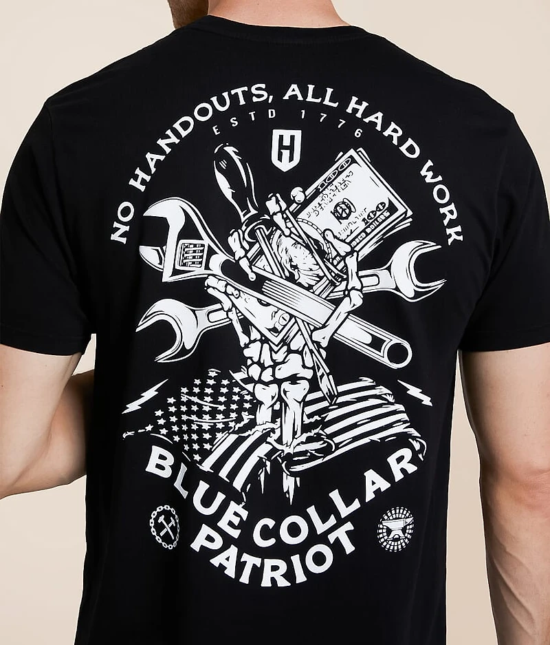 Blue Collar Ripped & Torn T-Shirt