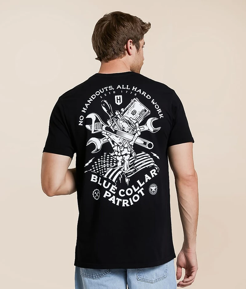 Blue Collar Ripped & Torn T-Shirt