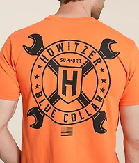 Blue Collar Cross Wrench T-Shirt