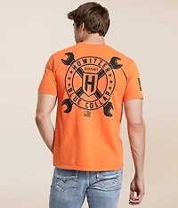 Blue Collar Cross Wrench T-Shirt