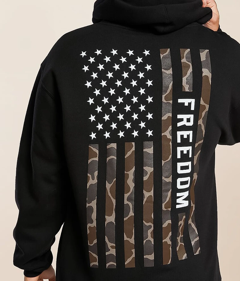 Freedom Flag Hooded Sweatshirt