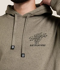 Blue Collar Rough Hands Hooded Sweatshirt