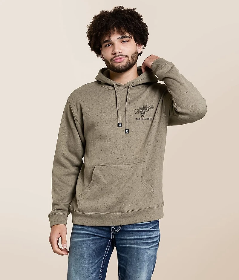 Blue Collar Rough Hands Hooded Sweatshirt