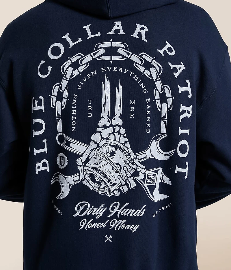 Blue Collar Big Bank Hooded Sweatshirt