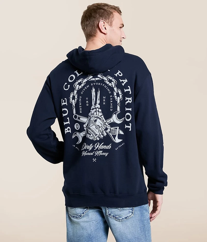 Blue Collar Big Bank Hooded Sweatshirt