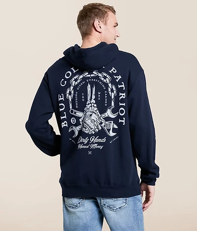 Blue Collar Big Bank Hooded Sweatshirt