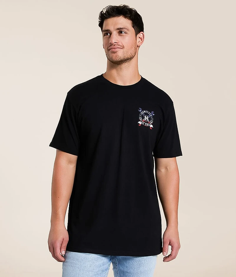 Blue Collar Cross Wrench T-Shirt