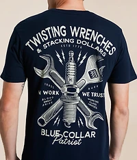 Blue Collar Sparked T-Shirt